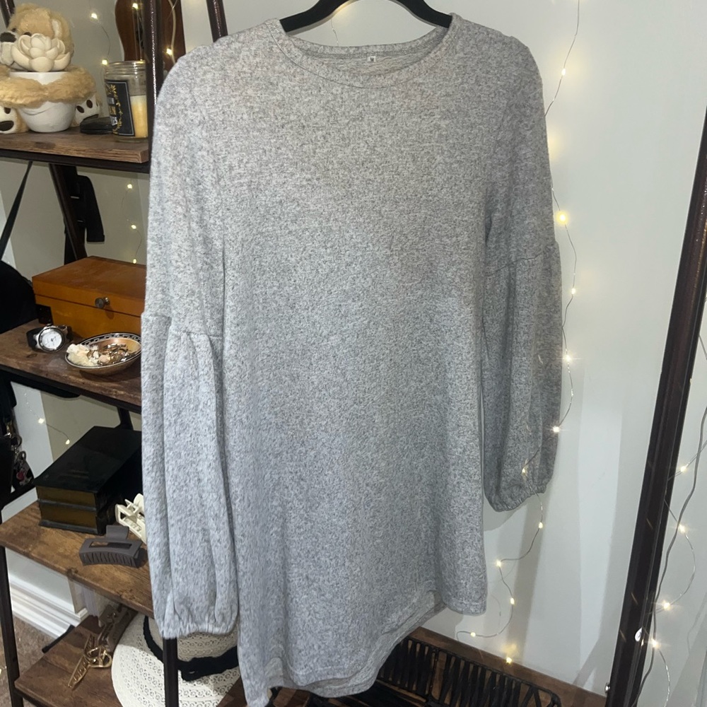SHEIN Grey PJ Dress